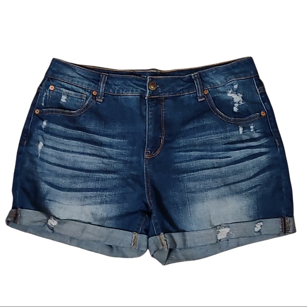 Time & tru blue Jean shorts